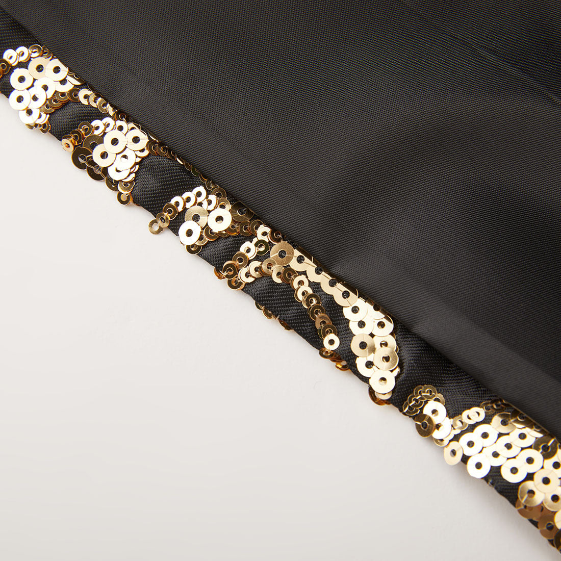 Men's 2 Pieces Slim Fit Embroidered Golden Sequin Tuxedo