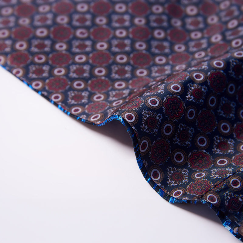 Men's 3 Pieces Suit Textured Print Shawl collar Tuxedo