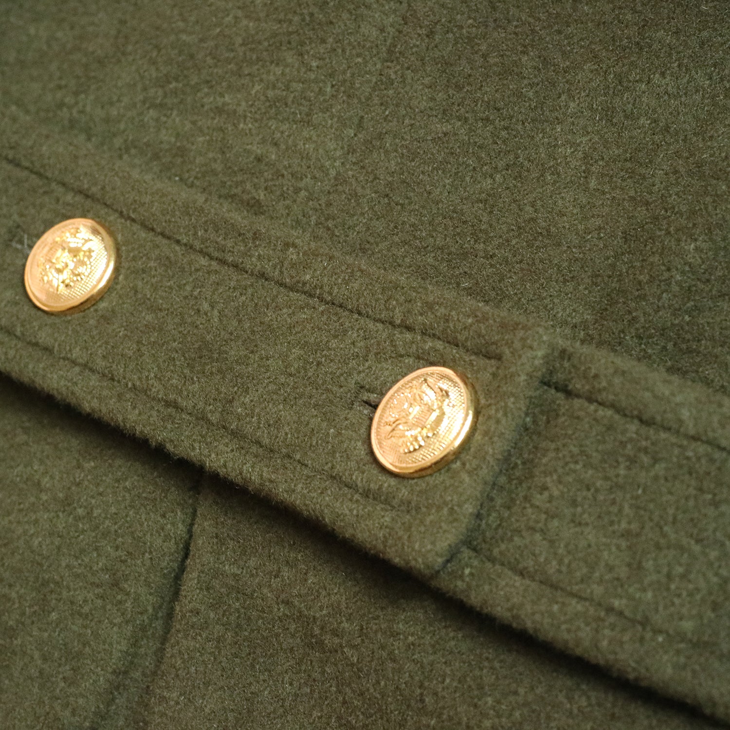 Casual Double Breasted Pea Coat