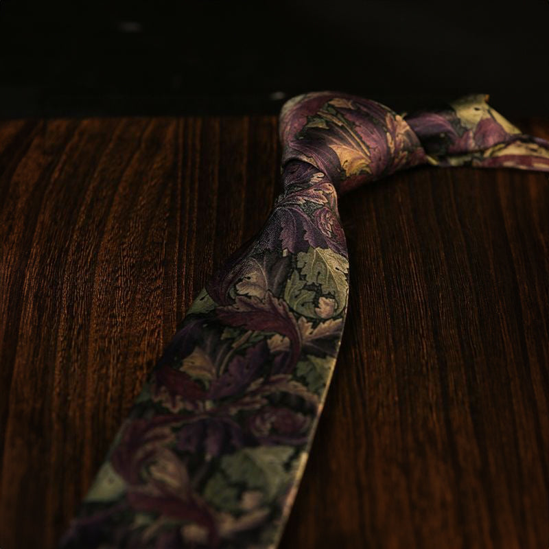 Men's High Quality Vintage Floral Bowtie