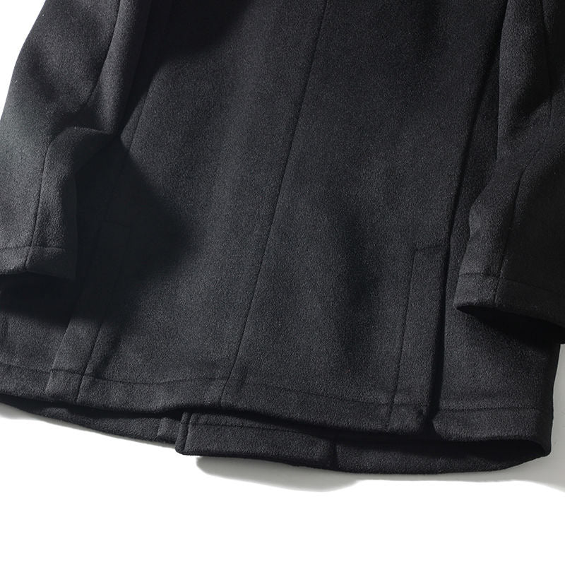 Vintage Slim Fit Double Breasted Pea Coat