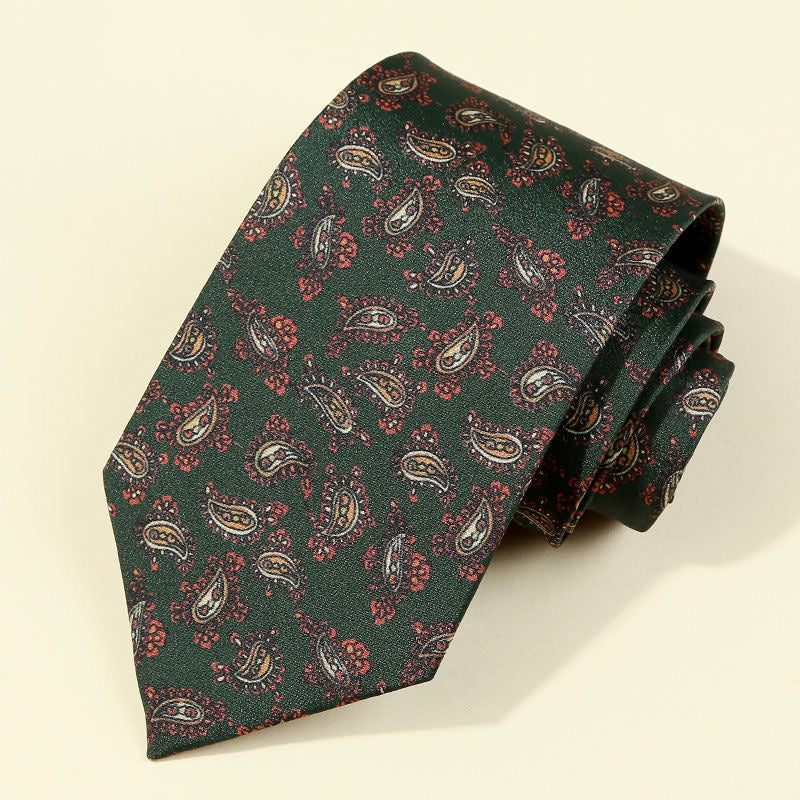 Men's High Quality Vintage Style Floral Necktie