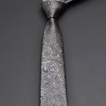 Men's Silk Vintage Style Floral Necktie