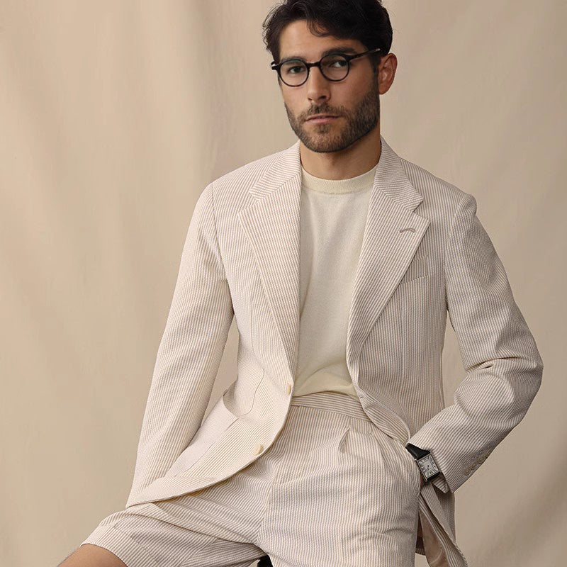 Linen Men's Suits Collection | Premium Summer Wedding & Party