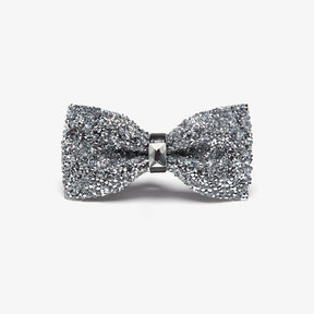 Rhinestone Bow Ties for Men Pre-Tied Sequin Diamond Neckties