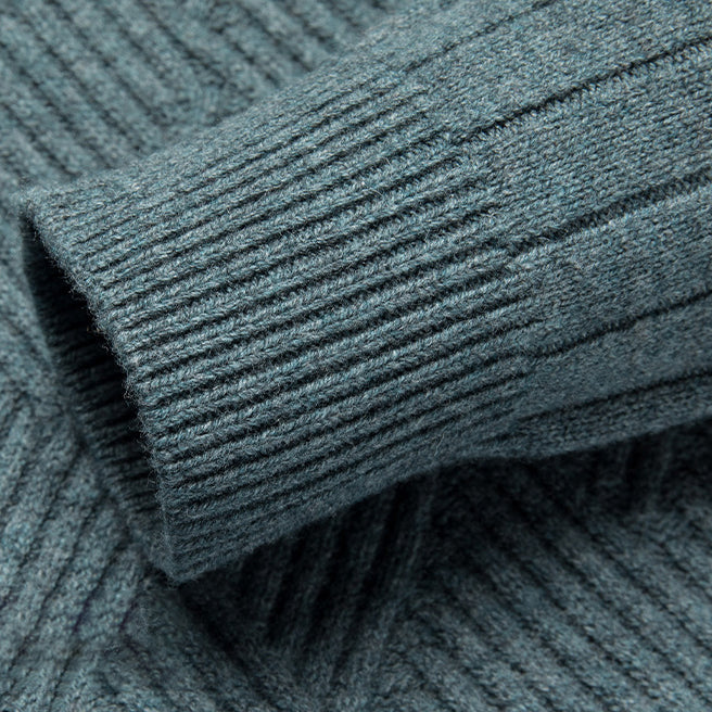 Men's Wool Cashmere Turtleneck Sweater