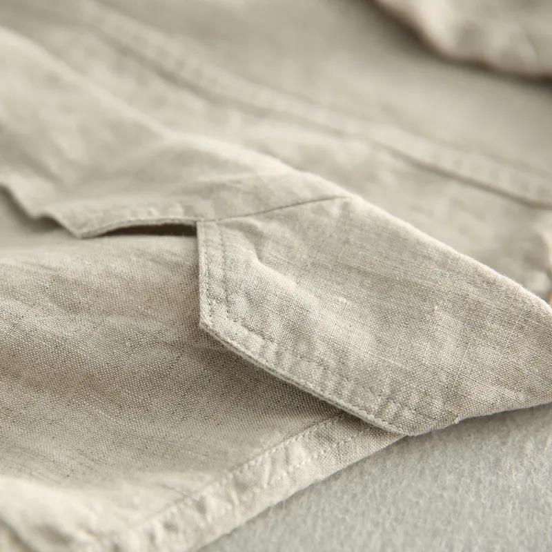 Men's Stylish Formal Summer Linen Notch Lapel Suit
