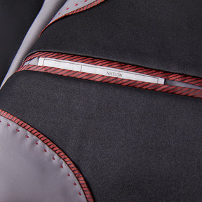 Men's 2 Pieces Suits Slim Fit Sequin Peak Lapel Tuxedos