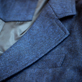 3 Pieces Herringbone Tweed Suit