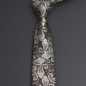 Men's Silk Vintage Style Floral Necktie