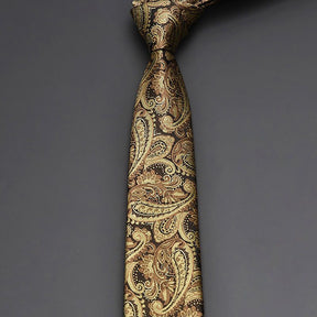 Men's Silk Vintage Style Floral Necktie