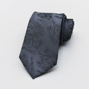 Silk Vintage Style Floral Necktie