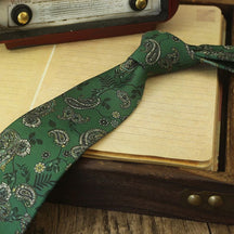 Men's Vintage Style Fashion Floral Necktie