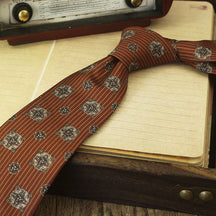 Men's Vintage Style Fashion Floral Necktie