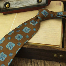 Men's Vintage Style Fashion Floral Necktie