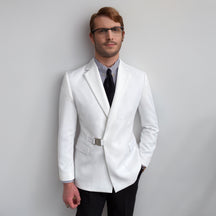 Casual Business Men's Suit Regular Fit Blazer Notched Lapel Tuxedo
